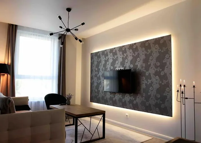 Apartamento Modern Gem With An Office Corner At Jonas Hill Waterfront Klaipėda